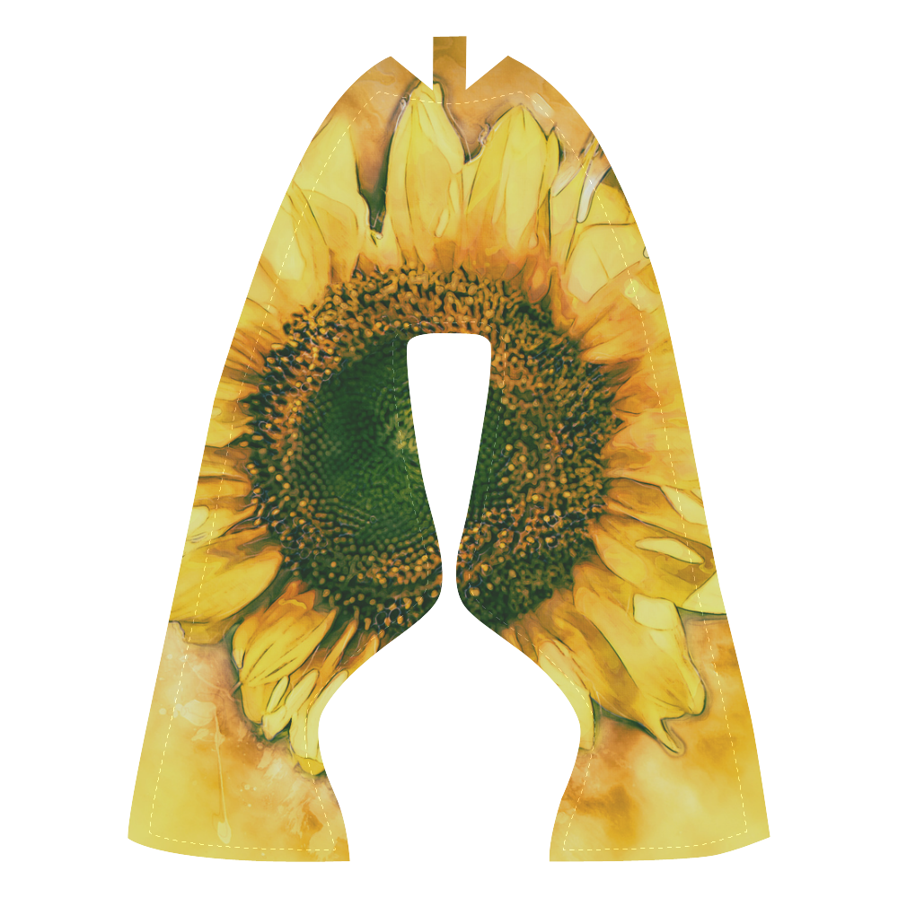 Painting Sunflower - Life is in full bloom Men’s Running Shoes (Model 020)
