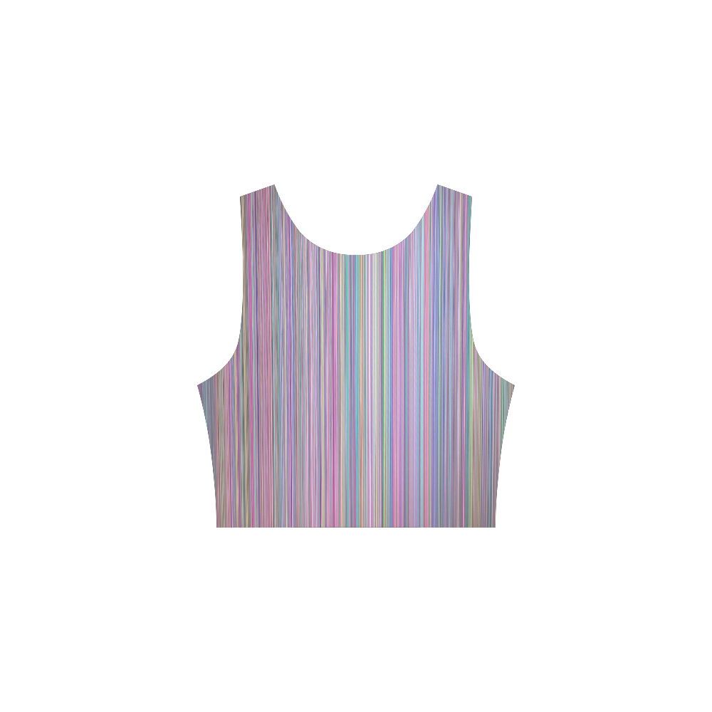 Broken TV Screen Test Pattern Atalanta Sundress (Model D04)