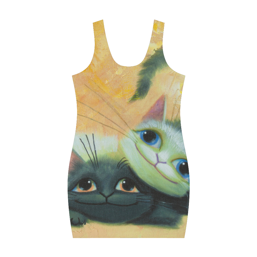 cat play Medea Vest Dress (Model D06)