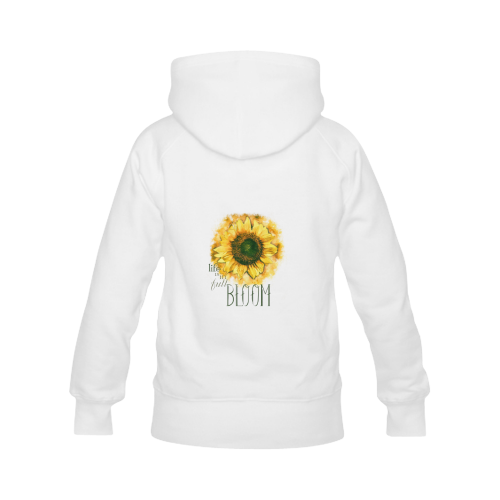 Painting Sunflower - Life is in full bloom Men's Classic Hoodies (Model H10)