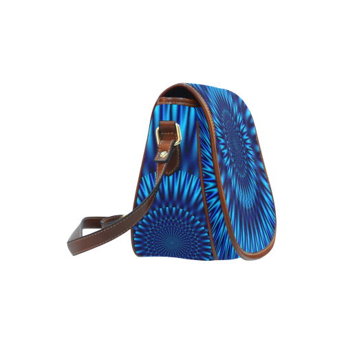 Blue Lagoon Saddle Bag/Small (Model 1649) Full Customization