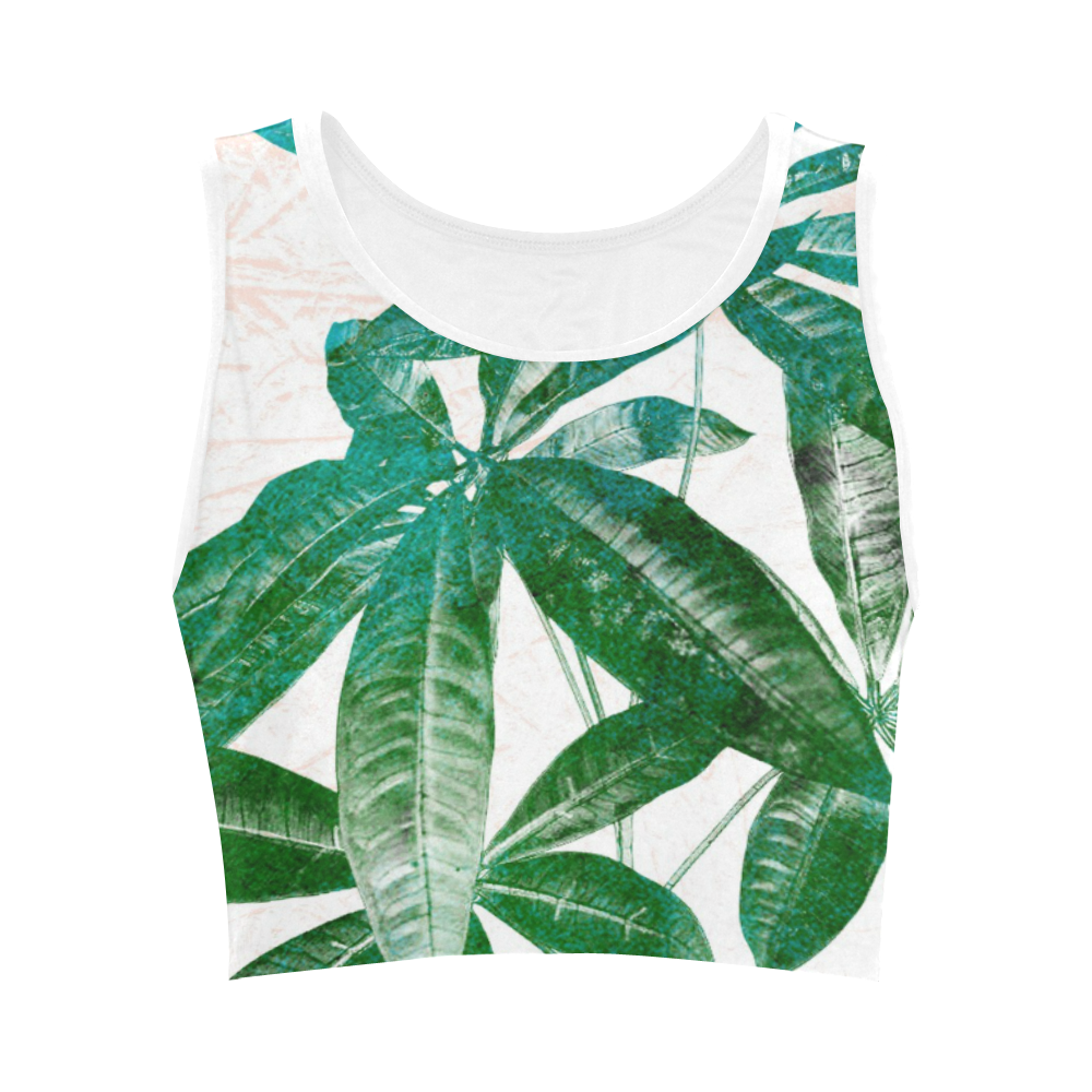 Pachira Women's Crop Top (Model T42)