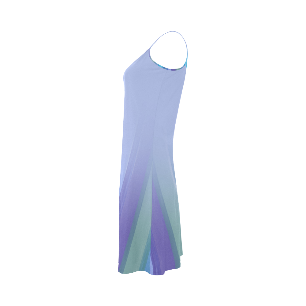 Provence Fields Ombre Alcestis Slip Dress (Model D05)