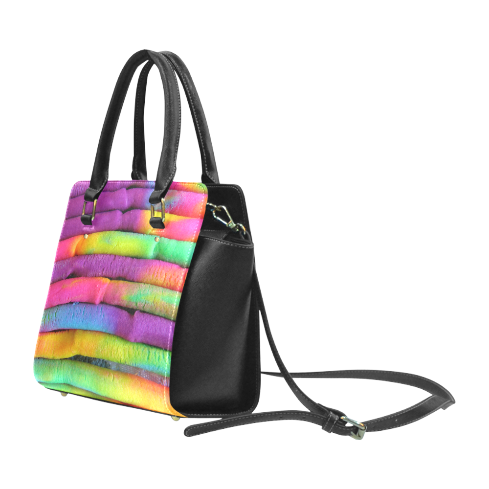 Rainbow Pride Bag by Martina Webster Classic Shoulder Handbag (Model 1653)