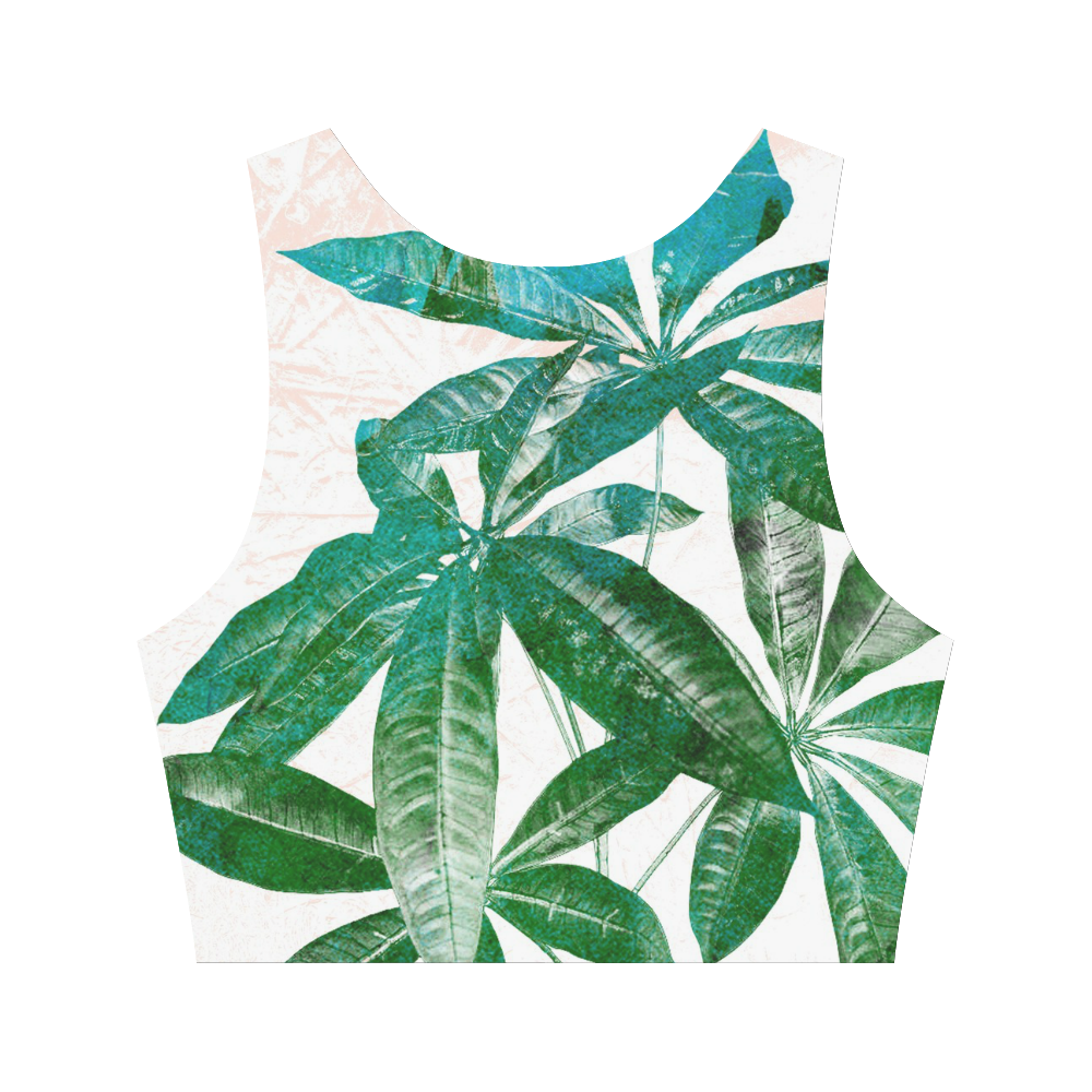 Pachira Women's Crop Top (Model T42)