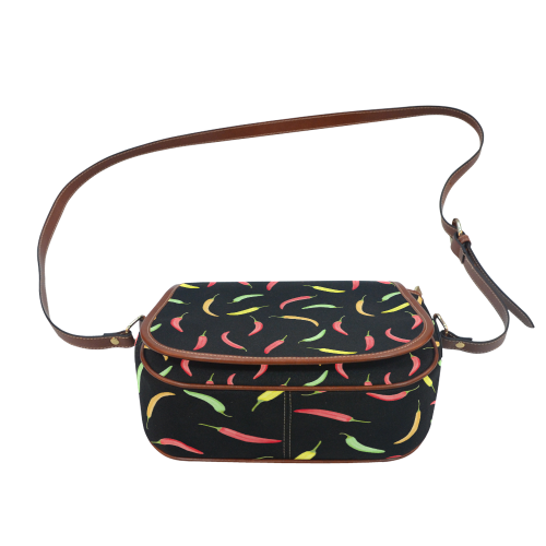 Chilli Peppar Saddle Bag/Small (Model 1649) Full Customization