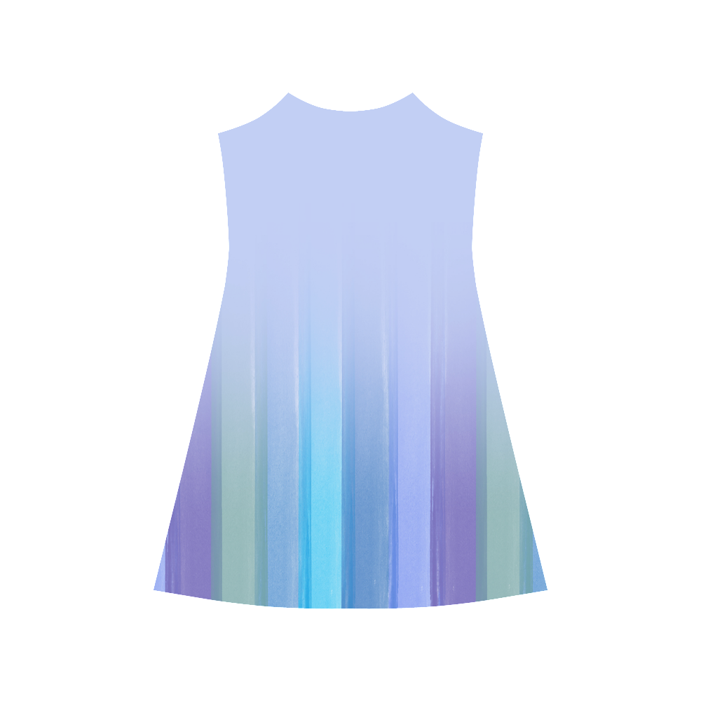 Provence Fields Ombre Alcestis Slip Dress (Model D05)