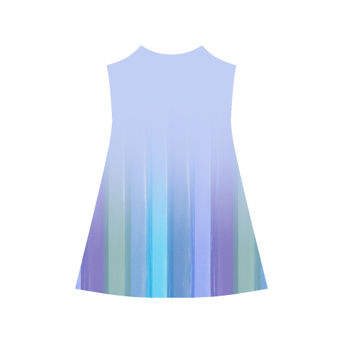 Provence Fields Ombre Alcestis Slip Dress (Model D05)