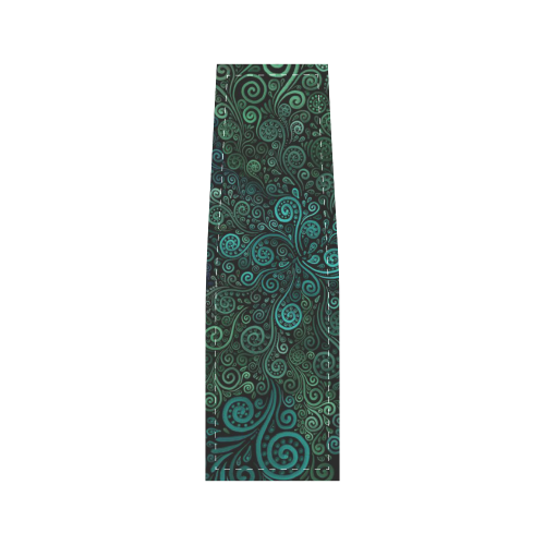 Turquoise 3D Rose Saddle Bag/Small (Model 1649) Full Customization