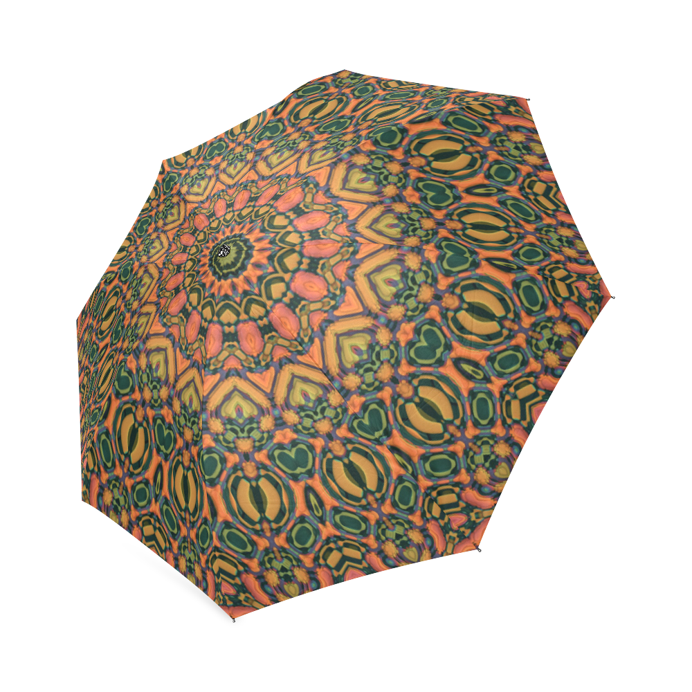 Fiesta Mandala Foldable Umbrella (Model U01)