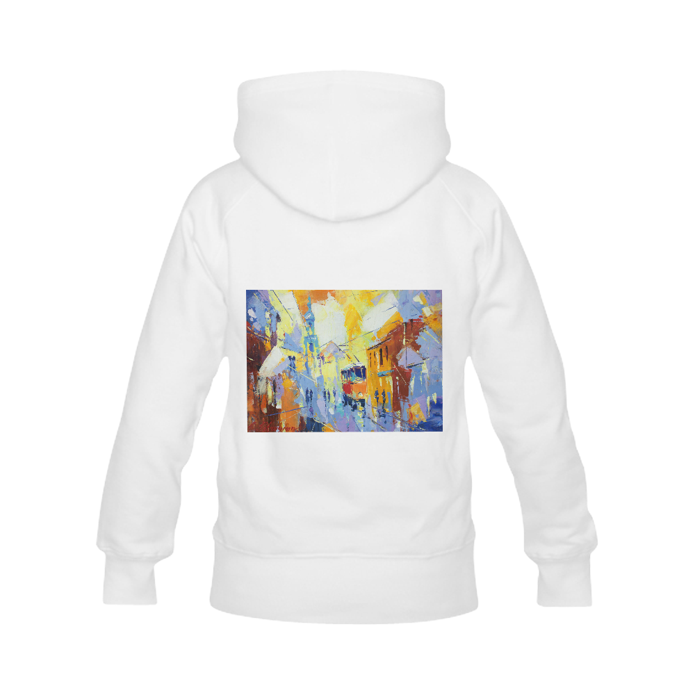 just a day Women's Classic Hoodies (Model H07)