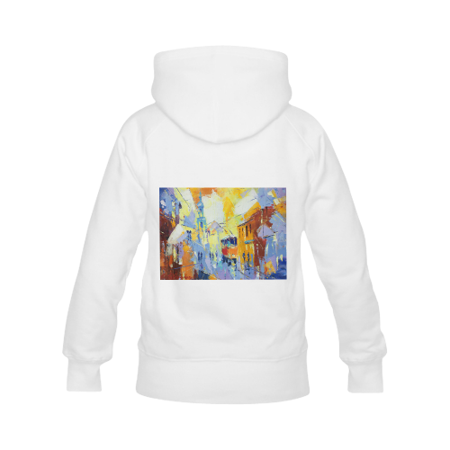 just a day Women's Classic Hoodies (Model H07)
