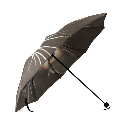 cat velvet Foldable Umbrella (Model U01)
