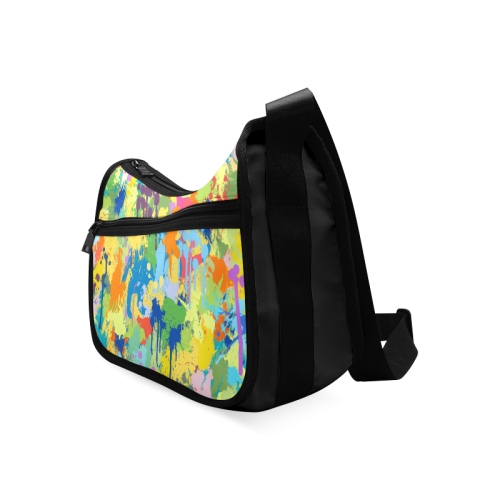 Colorful Splash Design Crossbody Bags (Model 1616)