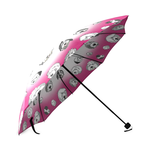 SHEEPIE HEADS umbrella watermellon Foldable Umbrella (Model U01)