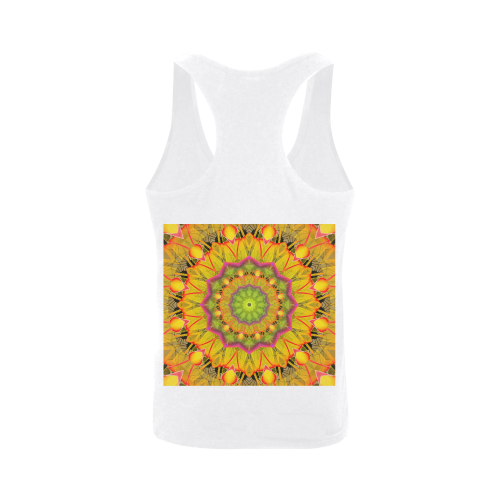 Beach Grass Golden Red Foliage Abstract Fall Days Plus-size Men's I-shaped Tank Top (Model T32)