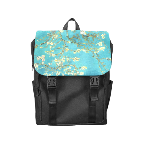 Vincent Van Gogh Blossoming Almond Tree Casual Shoulders Backpack (Model 1623)