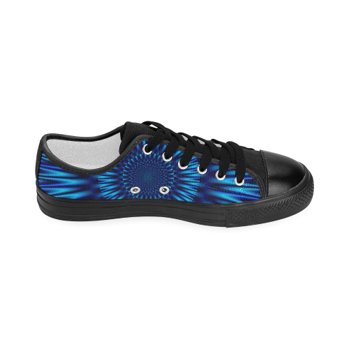 Blue Lagoon Men's Classic Canvas Shoes (Model 018)
