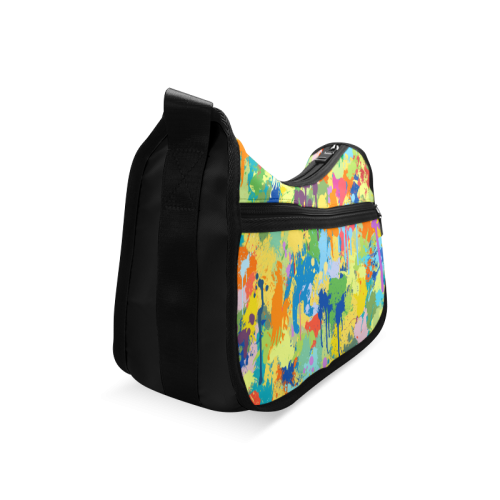 Colorful Splash Design Crossbody Bags (Model 1616)