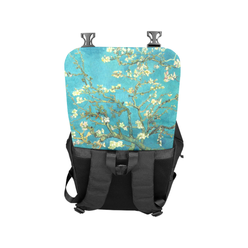 Vincent Van Gogh Blossoming Almond Tree Casual Shoulders Backpack (Model 1623)
