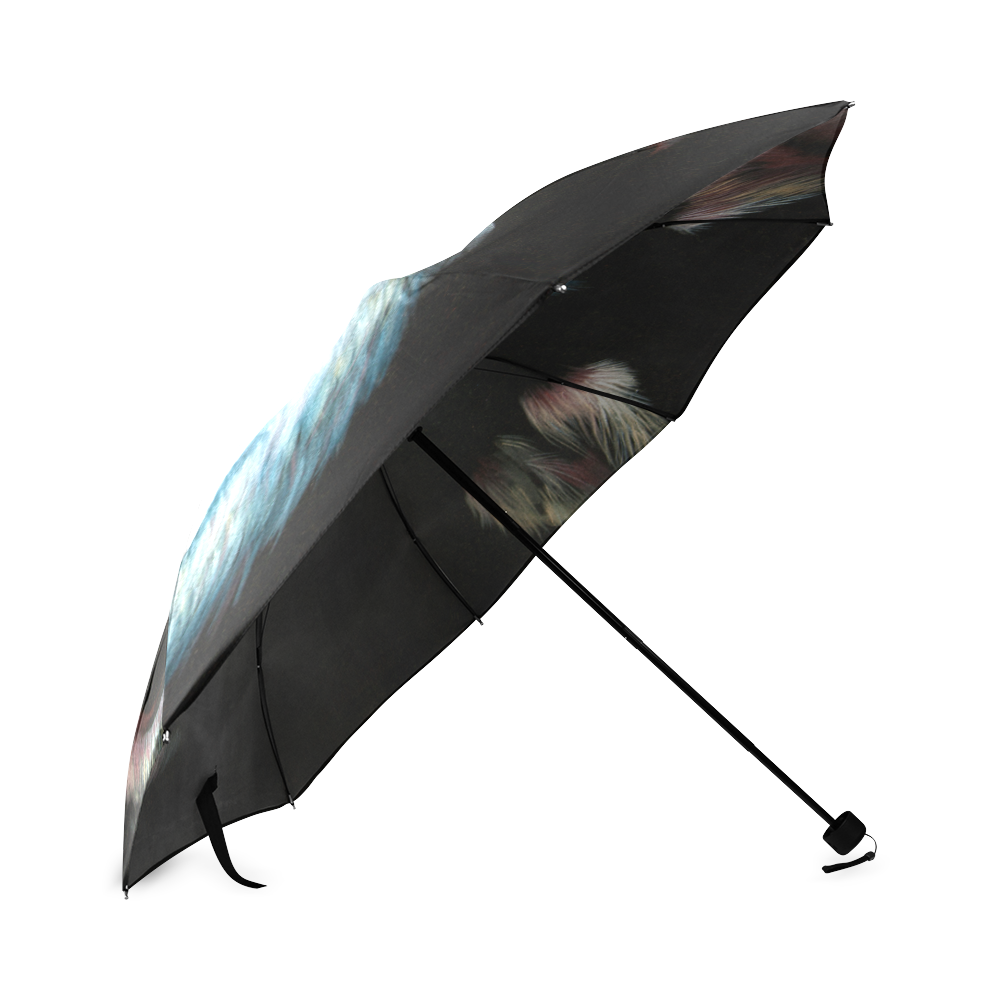 husky velvet Foldable Umbrella (Model U01)
