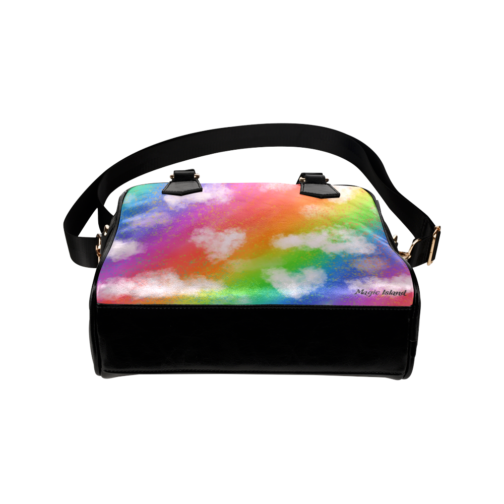 Rainbow Love. Inspired by the Magic Island of Gotland. Shoulder Handbag (Model 1634)