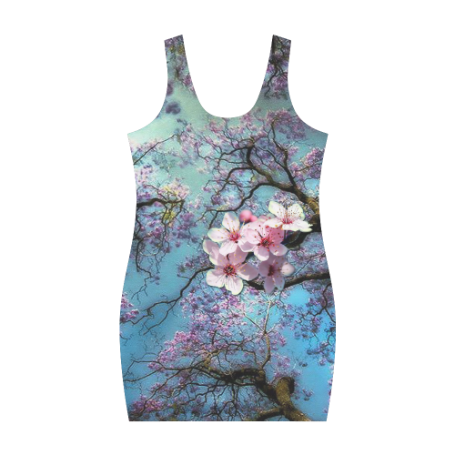 Cherry blossom Medea Vest Dress (Model D06)