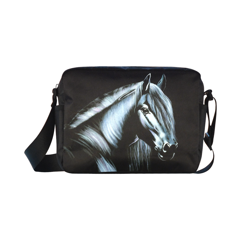 horse last Classic Cross-body Nylon Bags (Model 1632)