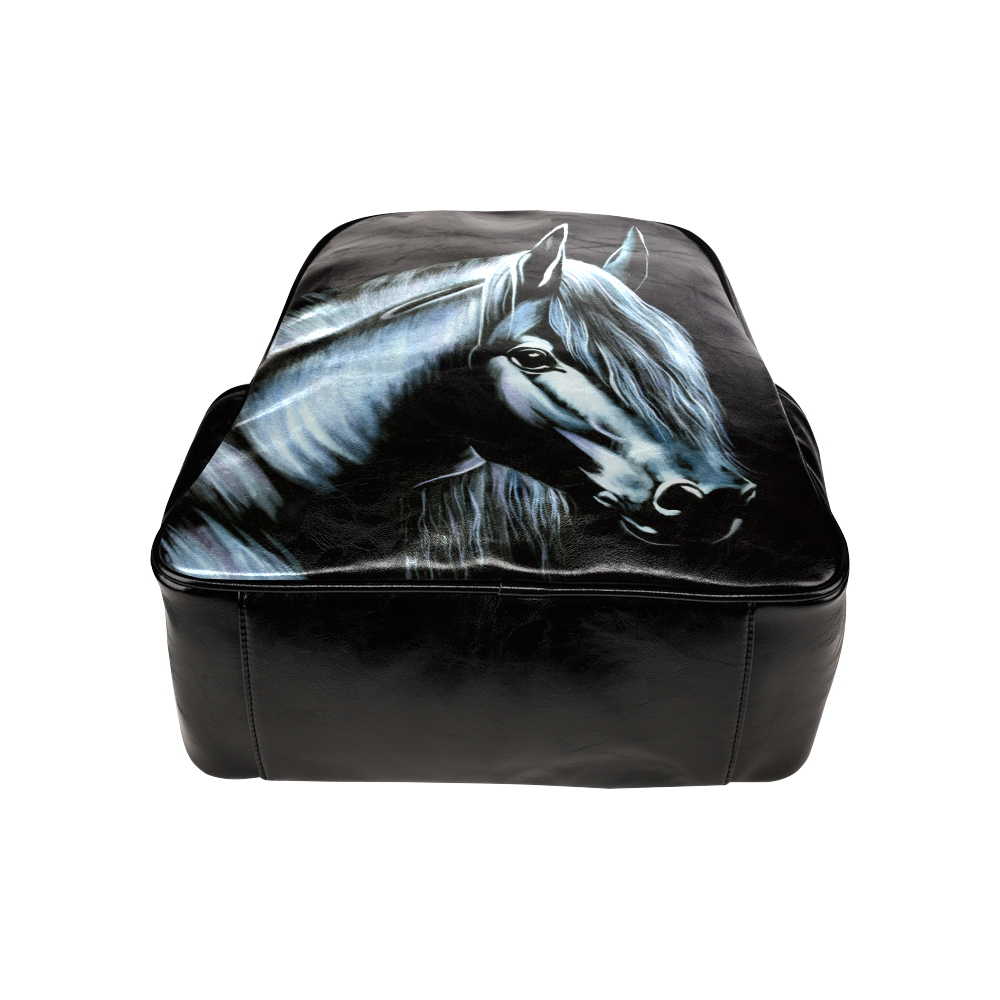 horse velvet Multi-Pockets Backpack (Model 1636)