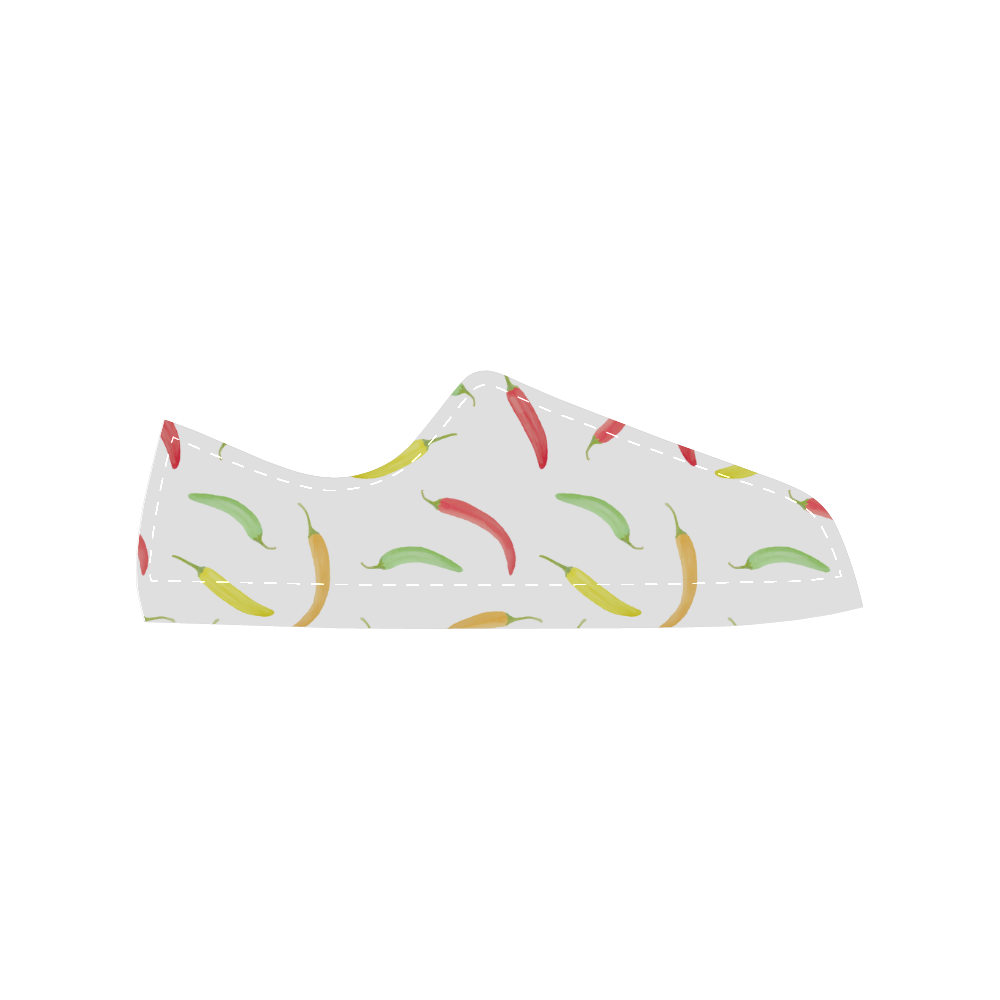 Chilli Peppar Women's Classic Canvas Shoes (Model 018)