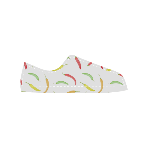 Chilli Peppar Women's Classic Canvas Shoes (Model 018)