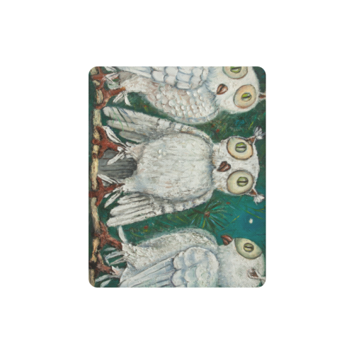 three owls Rectangle Mousepad