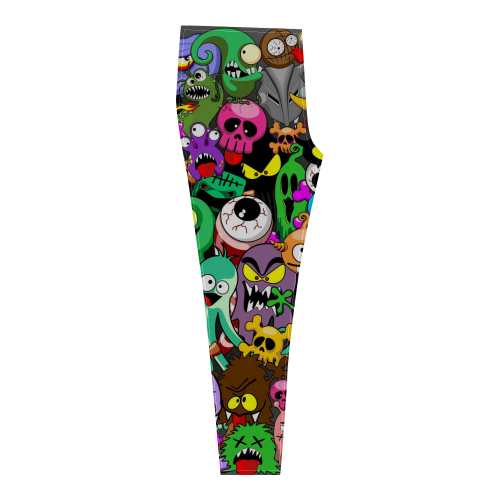 Monsters Doodles Characters Saga Cassandra Women's Leggings (Model L01)