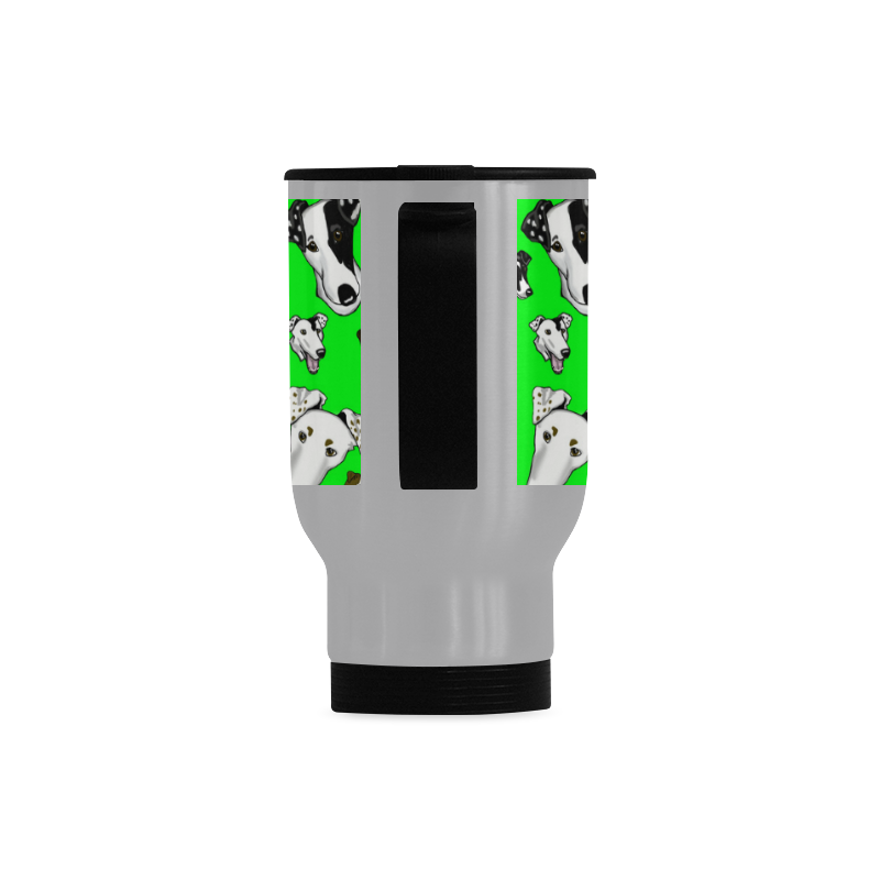 SFT -green Travel Mug (Silver) (14 Oz)