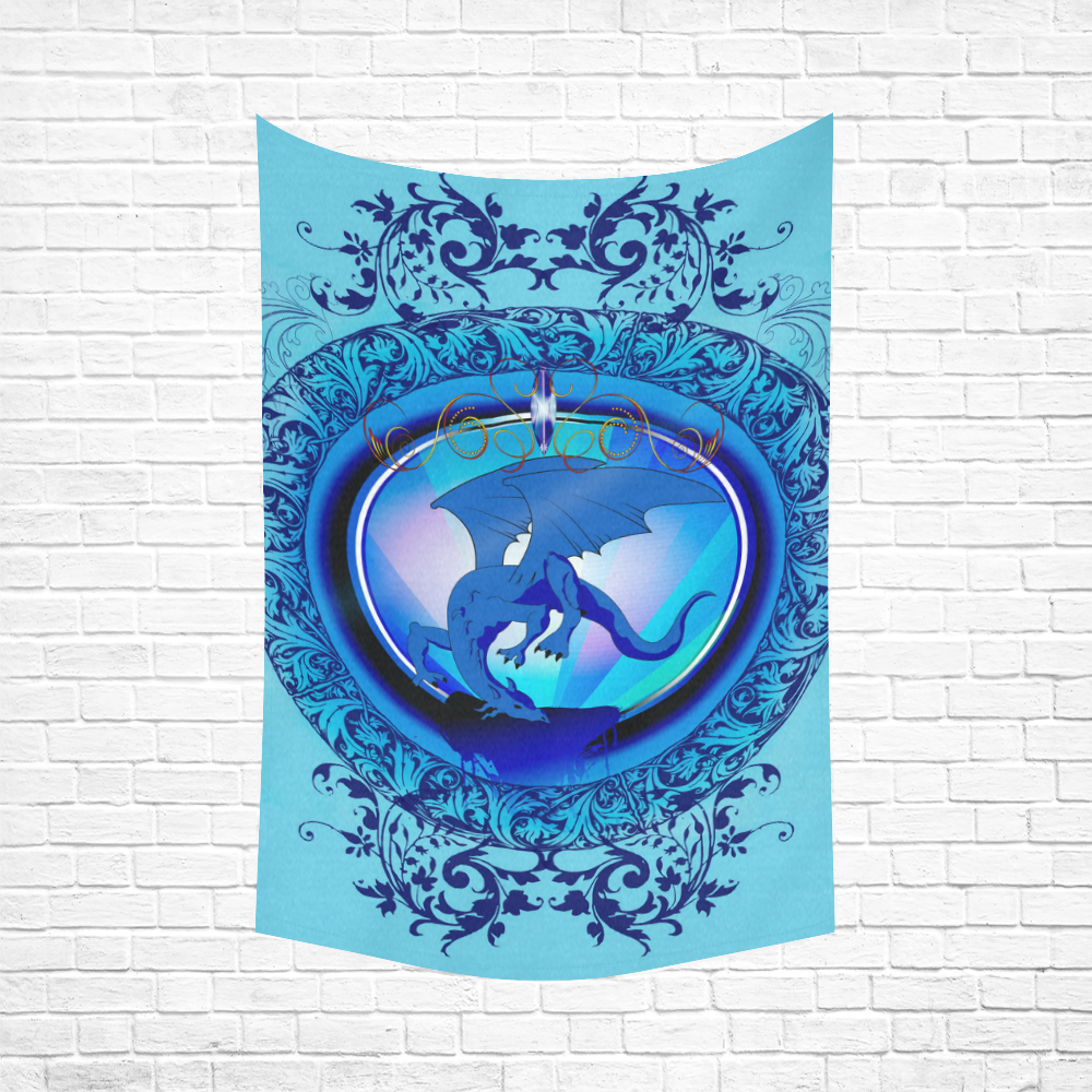 The dragon Cotton Linen Wall Tapestry 60"x 90"