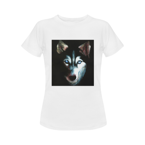 husky velvet Women's Classic T-Shirt (Model T17）