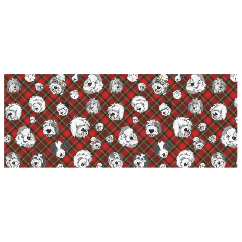 Plaid Sheepies-RED White Mug(11OZ)