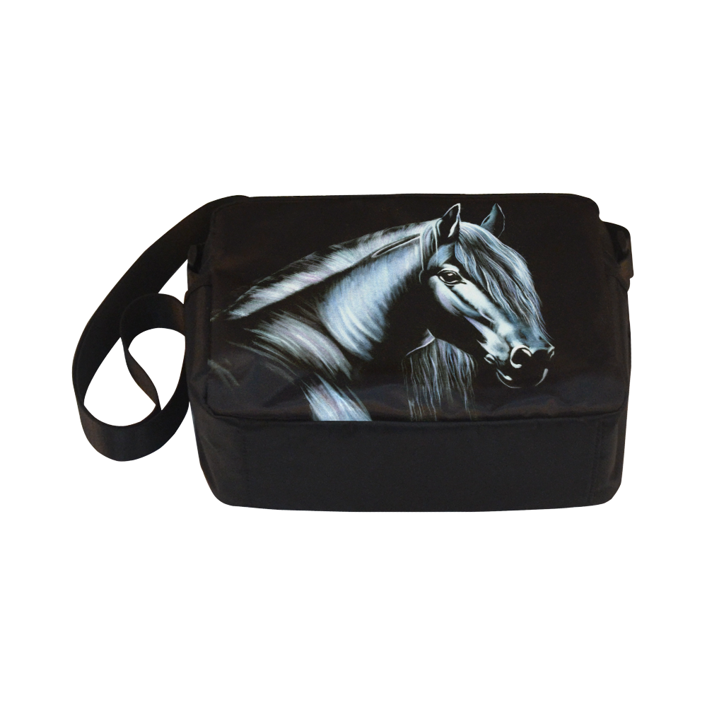 horse last Classic Cross-body Nylon Bags (Model 1632)