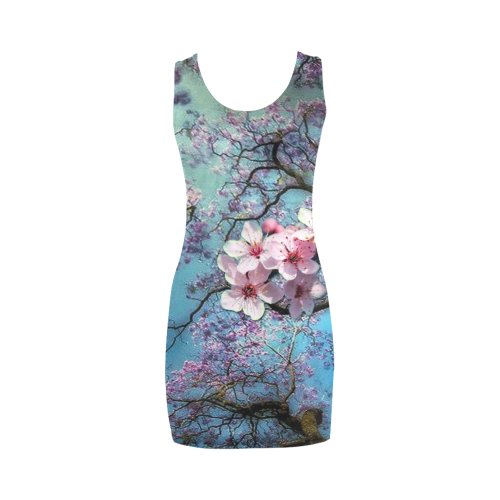 Cherry blossom Medea Vest Dress (Model D06)