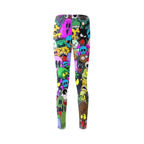 Monsters Doodles Characters Saga Cassandra Women's Leggings (Model L01)