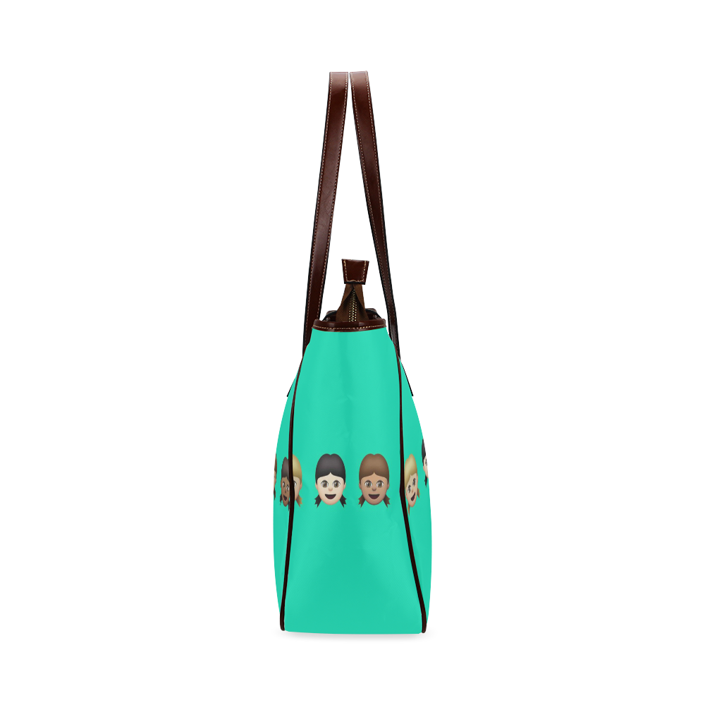 Face Expressions Classic Tote Bag (Model 1644)