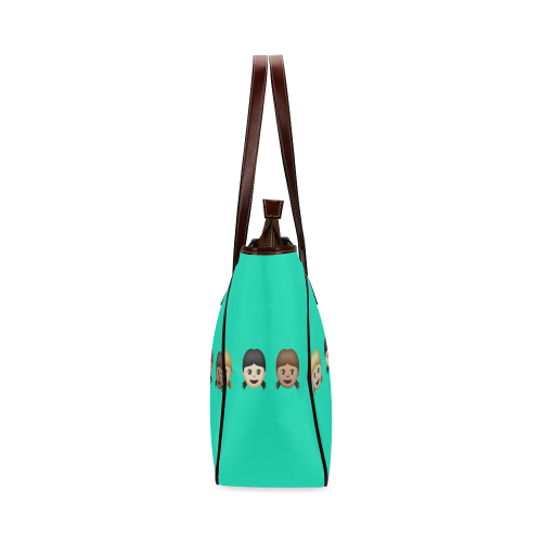 Face Expressions Classic Tote Bag (Model 1644)