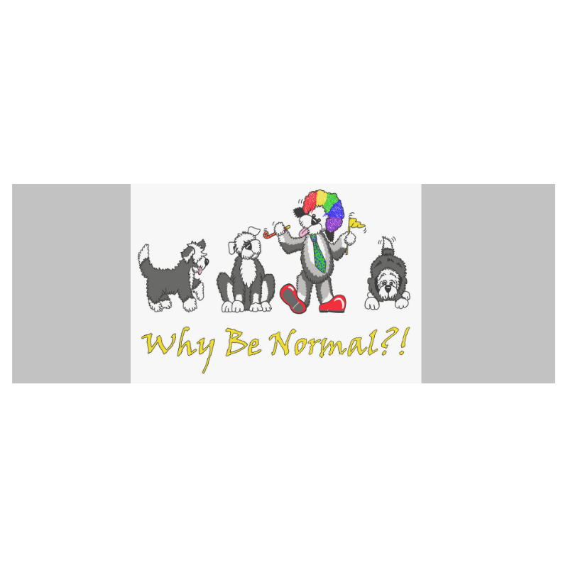 Why BE Normal JPG Travel Mug (Silver) (14 Oz)