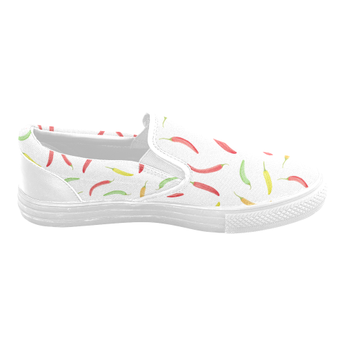 Chilli Peppar Men's Slip-on Canvas Shoes (Model 019)