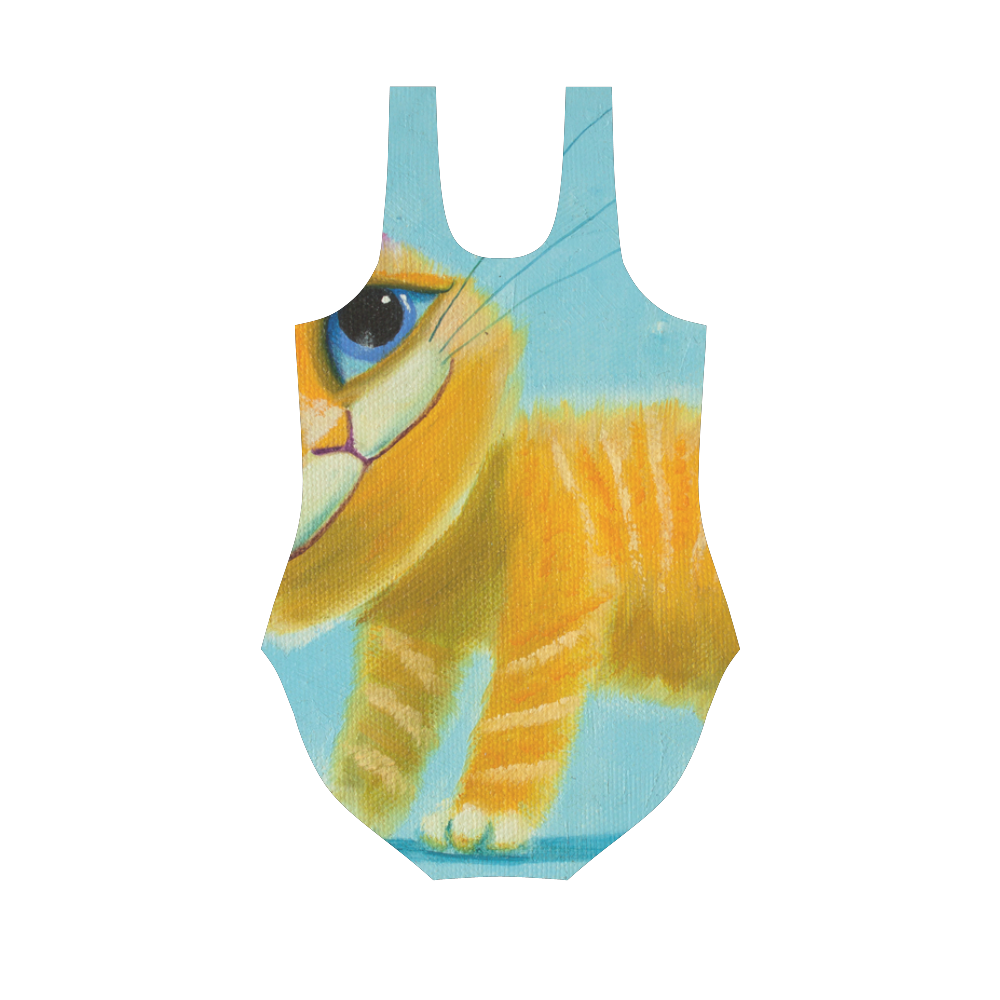 joy Vest One Piece Swimsuit (Model S04)