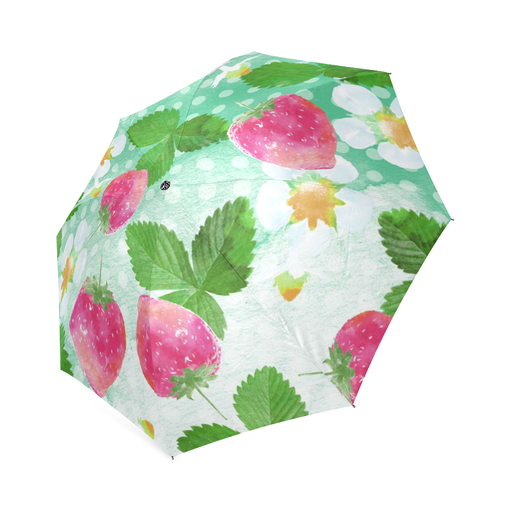 Strawberries Foldable Umbrella (Model U01)
