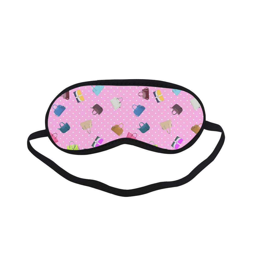 Little Purses and Pink Polka Dots Sleeping Mask