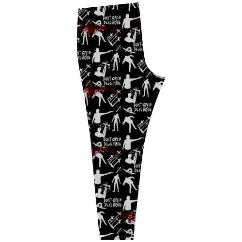 BlackWalkingDeadleg2 Cassandra Women's Leggings (Model L01)