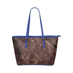 Beef Jerky Leather Tote Bag/Small (Model 1651)