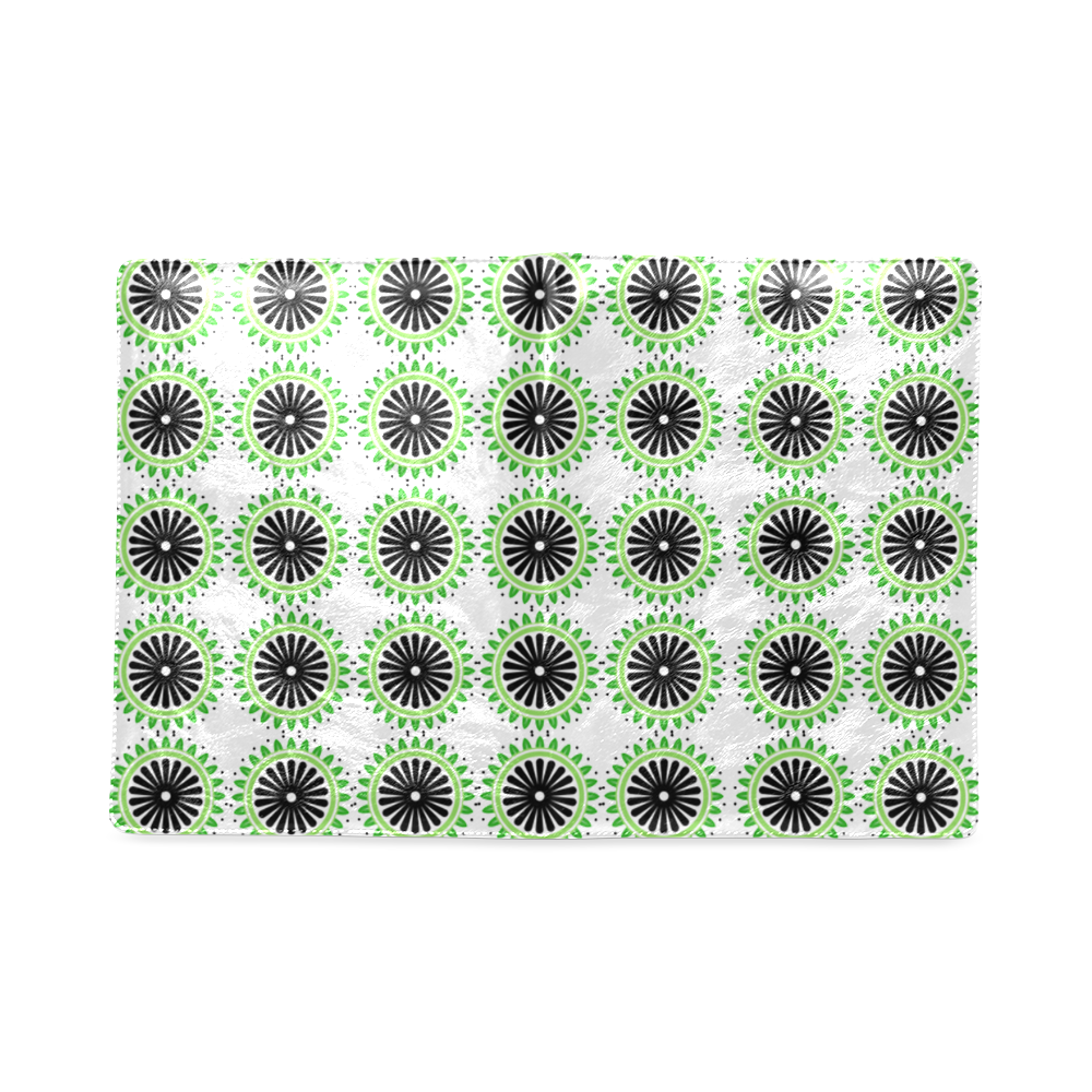 Green and Black Design Pattern Custom NoteBook B5